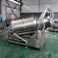 Machine commerciale de marinade de nourriture pour poisson sous vide machine hydraulique de marinator de poulet de gobelet de viande d'acier inoxydable