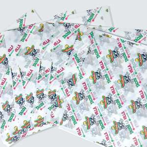 Waterproof Greaseproof Nonstick Food Grade Wrapping <b>Gift</b> Packaging Custom Size Wax Coated Paper Sheets - Product Image 3