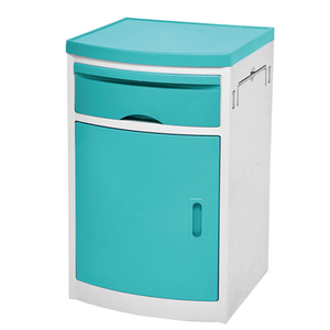 طاولة سرير طبية بتصميم فاخر على الطراز الأوروبي، خزانة جانبية خشبية للسرير، كومودينو فندقي مع منفذ طاقة - Product Image 6