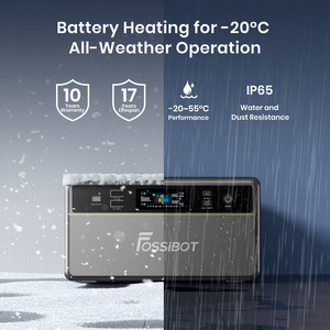 FOSSIBOT FBP1200 Station d'alimentation portable <span class=keywords><strong>pour</strong></span> balcon avec fonctionnalités <span class=keywords><strong>de</strong></span> station d'alimentation portable, 1958Wh 1200W, conçue <span class=keywords><strong>pour</strong></span> la maison <span class=keywords><strong>pour</strong></span> réduire la facture d'<span class=keywords><strong>électricité</strong></span> - Product Image 5