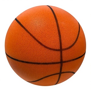 Balón de Baloncesto Silencioso Oficial Personalizable, Balón de Espuma Silencioso para Entrenamiento en Interiores, Diseño Silencioso - Product Image 2