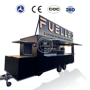 Remolque de Comida 2025, Remolque de Comida Rápida para Pizza, Camión de Comida de Acero Inoxidable, Remolque de Comida para Catering, Café y Concesiones en Venta - Product Image 5