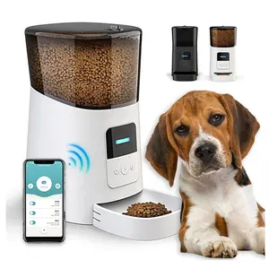 Alimentador automático de animales pequeños, alimentador automático de mascotas, Wifi, inteligente, venta al por mayor, Europa, 2023