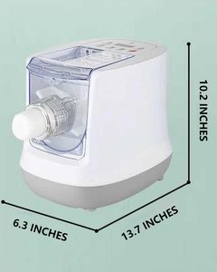 Electric Automatic Home Noodle & Pasta Maker with 4-digit LED Display 8 Shapes 500g Capacity - Product Image 6