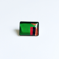 Épinglette en émail personnalisée avec drapeau du Cap-Vert, broche en métal pour souvenir de voyage à la plage, Journée nationale, club scolaire et cadeau promotionnel pour salon professionnel