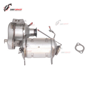 Tuyau d'échappement de convertisseur de <span class=keywords><strong>catalyseur</strong></span> à trois voies à double cœur pour JAC Refine Pickup M4 <span class=keywords><strong>Diesel</strong></span> Version Auto Parts - Product Image 6