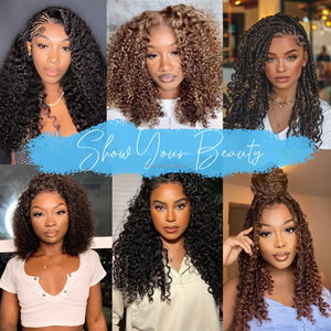 Venta caliente cabello humano doble dibujado vietnamita rizado birmano cabello crudo Bundle100% cutícula alineada cabello a granel - Product Image 6