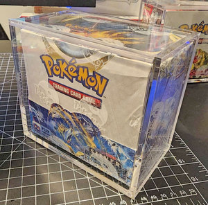 Nhà Máy Tùy Chỉnh Rõ Ràng Booster Hộp Acrylic Hiển Thị Trường Hợp Trượt Từ Nắp Bảo Vệ Acrylic Hộp Pokemon Trường Hợp Cho Pokemon Thẻ - Product Image 6