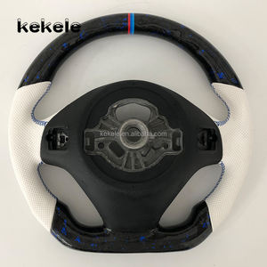 <span class=keywords><strong>Volant</strong></span> en carbone forgé bleu, personnalisation possible pour <span class=keywords><strong>BMW</strong></span> <span class=keywords><strong>E30</strong></span> E39 E60 E90 E92 E70 E84 E85 E89 M3 M4 2008-2011 - Product Image 6