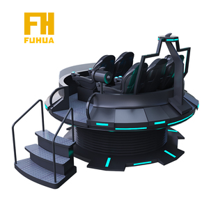 <span class=keywords><strong>2024</strong></span> más nuevo 3D VR UFO platillo volador plataforma de movimiento simulador de vuelo 360 grados instalaciones de juegos de entretenimiento de aventura - Product Image 4