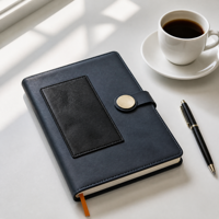 Ensemble cadeau de carnet personnalisé, agenda professionnel B5 relié thermiquement pour les professionnels occupés