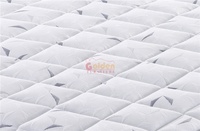 Matelas hypoallergéniques Kingly pour chambre à coucher, en mousse, fabriqués en Chine, avec surmatelas en coton et ressorts, qualité supérieure.