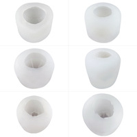 Moule en silicone jetable Sanxin AC pour bougies d'aromathérapie aux formes Orange, Fraise, Mangoustan et Odeur de Rose, outils de pâtisserie DIY