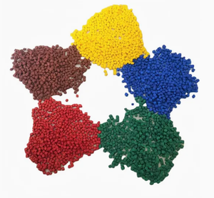 Fábrica Color Masterbatch Polipropileno Gránulos Plástico Granulado - Product Image 1
