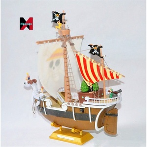 Sombrero de paja de una pieza Crew Thousand Sunny Going Merry Barco Pirata estatua modelo en caja coleccionable pantalla <span class=keywords><strong>Anime</strong></span> ornamento - Product Image 4