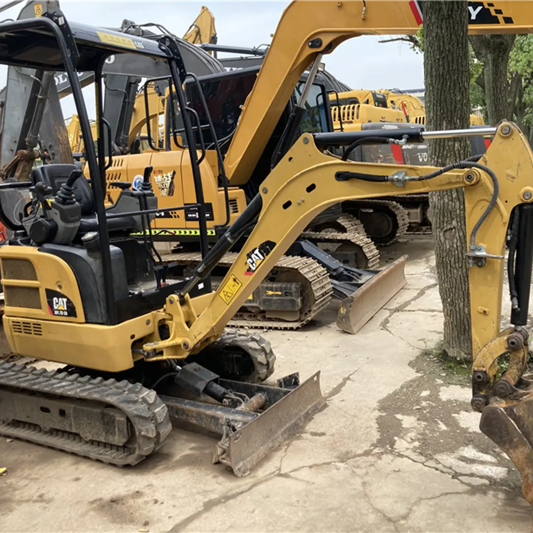 used excavator mini CAT 301.7 second hand crawler digger machine used excavator mini cat 301.7 mini used excavators