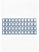 Nouveauté : Ensemble de Mahjong américain bleu foncé à une couche, 160 pièces, tuiles en acrylique sculptées exquises, jeu pour 4 joueurs