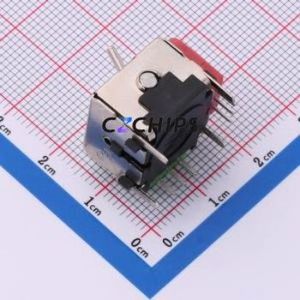 YF16-DFL7.2-B5Ko(45-10)B5Ko(55)-RG-A22 Joystick / Navigation Switch Through hole Component (THT)-10P,20.3x19.8mm Switch - Product Image 2