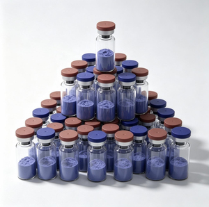 ผงคอปเปอร์ไตรเปปไทด์-1 ความบริสุทธิ์ 99% CAS 89030-95-5 GHK-Cu วัตถุดิบเครื่องสำอาง - Product Image 2