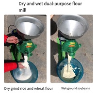 Vente Directe Usine Moulin Entièrement Automatique à Double Usage Humide et Sec pour Manioc, Machine à Moudre les Céréales Multifonctionnelle