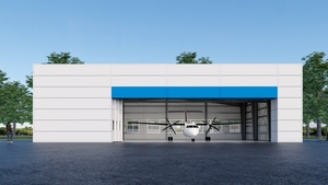 廉价预制钢结构供应商宽体飞机设施飞机存放 - Product Image 6