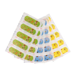 ヨニナー カラフルな漫画デザイン 防水 抗菌 バンドエイド 強力粘着 医療消耗品 傷用絆創膏 CE - Product Image 1