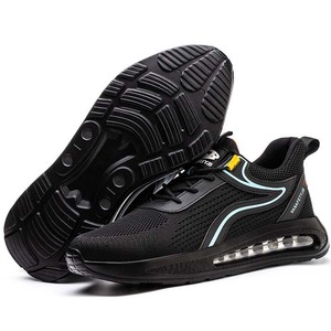 Sepatu keselamatan pria, sepatu pria ringan Anti pukulan dan Anti tusukan, sepatu keselamatan tahan aus untuk penggunaan PABRIK musim gugur musim dingin - Product Image 5