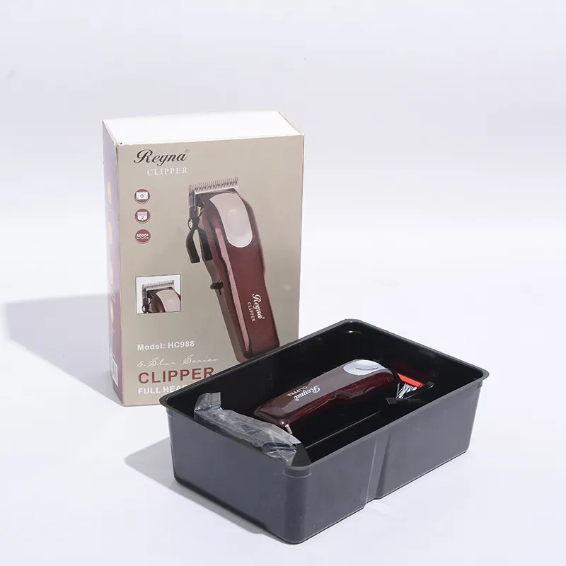 Promotional wholesale barber supplies with salon hair clipper and hair trimmers
