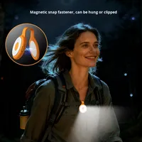 Mini Lampe d'Appoint Magnétique Portable pour Téléphone, LED Tricolore Réglable en ABS pour Selfie