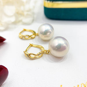 ต่างหูเงินแท้ S925 สำหรับทำต่างหูมุก DIY อุปกรณ์เสริมแฟชั่นสำหรับผู้หญิง ตัวเรือนเปล่าสำหรับใส่ลูกปัดกลมขนาด 8-12 มม. หมวดหมู่สินค้า 21858 - Product Image 2