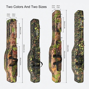 Bolsa de Embalaje para Caña de Pescar de Carpa de 130 cm/150 cm de Largo, Diseño Nuevo, Bolsa para Caña de Pescar de Larga Distancia de 1,3 m/1,5 m de Largo, Venta al por Mayor - Product Image 2