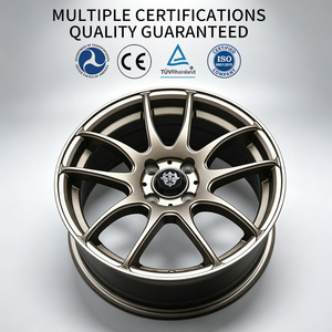 Ruedas FLowtone Nuevas de Aleación de Aluminio Fundido, Diseño Multirradio, 16 <span class=keywords><strong>17</strong></span> 18 Pulgadas, 4x100 5x114.3/112, Estilo Deportivo, Ruedas de Carreras - Product Image 4