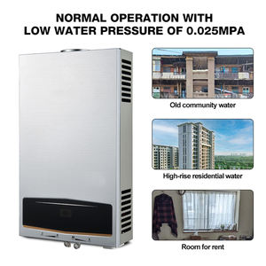 Chauffe-<span class=keywords><strong>eau</strong></span> instantané à gaz mural avec affichage numérique, échangeur de chaleur en cuivre et mode économie d'énergie hiver/été – Vente en gros - Product Image 4