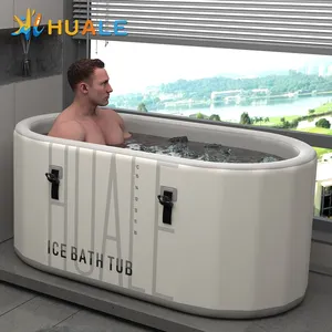 Nhà Máy bán hàng trực tiếp mới Ice Bath CHILL bồn tắm lạnh Plunge bồn tắm với xách tay phòng tắm hơi và liệu pháp phòng Hệ thống làm mát