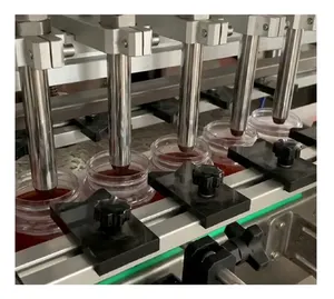 2022 מוצר חדש במפעל מחיר אוטומטי במהירות גבוהה בוטנים חמאת מכונת מילוי עבור צנצנת/בקבוק