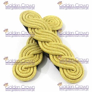 Custom Corded Embroidered <b>Beads</b> Fabric Shoulder <b>Boards</b> Supplier | Security Epaulettes - Product Image 3