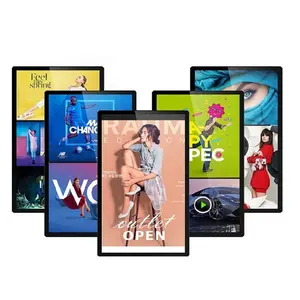 出售互联网控制Android WIFI广告电视数字标牌播放器，高清液晶显示屏广告屏