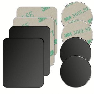 2pcs Metal Plate for Round Magnet Car Phone Holder Iron Sheet Sticker for Magnetic Mobile Phone Holder Car Stand Mount - Product Image 1
