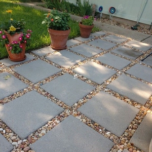 Piastrella in Porcellana Grigio Scuro per Esterni, Antiscivolo, 600x600x20 mm, Spessore 2 cm, Resistente, Qualità Superiore, Prodotta a Foshan - Product Image 3