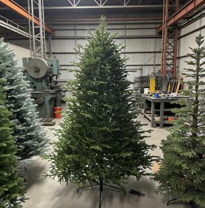 Hot Selling Luxury Full PE Artificial <b>Christmas</b> <b>Tree</b> Realistic Branch Hinged for Home Deco - Product Image 1