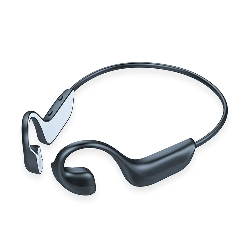 Fone de ouvido bt 5.1 wireless com osso g100, headset esportivo à prova d'água com microfone