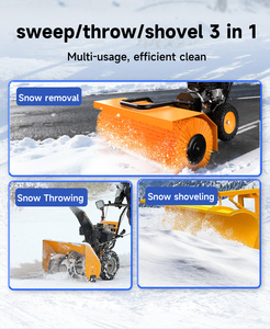 מפוח שלג מיני 800 מ\"מ בנזין/דיזל, מפנה שלג, תוצרת סין, למדרכות - Product Image 6