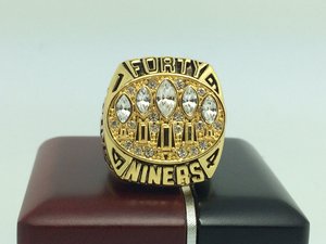 Cincin Kejuaraan Super Bowl San Francisco 49ers 1994, Cincin Juara, Nama dan Nomor Kustom, Perhiasan Olahraga Pria - Product Image 4