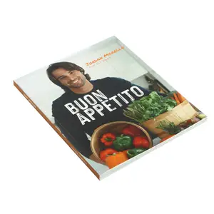 Impression personnalisée de livres de cuisine Couverture souple Catalogue Livre Impression Prochure