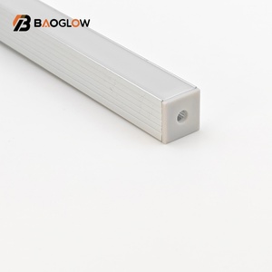 New 15*15 Modern Customized Led Extruded Low Profile Aluminum Frame Profile for Led <b>Lighting</b> Surface Mounted Celling Wall Floor - Product Image 5