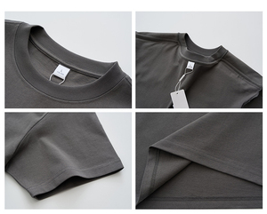 T-shirt de créateur de haute qualité 100% coton, t-shirt personnalisé avec logo imprimé, t-shirts décontractés pour hommes grandes tailles, vente en gros - Product Image 2