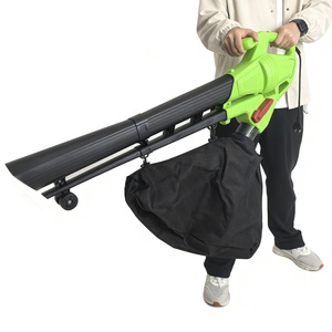 VERTAK Souffleur à <span class=keywords><strong>feuilles</strong></span> électrique 2600W et <span class=keywords><strong>aspirateur</strong></span> et broyeur avec sac Trois-en-un Vitesse variable pour l'entretien des pelouses, des jardins et des rues - Product Image 2