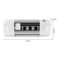 12.9 Voor-En Achterfilm Snijmachine Tpu Hydrogel Mobiele Telefoon Schermbeschermer Film Snijmachine Cutter Plotter
