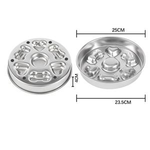 Gamelle anti-étouffement en acier inoxydable 304 pour chien, avec base en caoutchouc antidérapante et design labyrinthe, pour chiens de petite, moyenne et grande taille – Vente en gros - Product Image 6