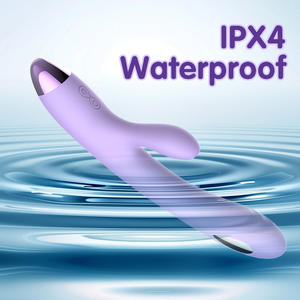 Kotak Mainan Seks Libo untuk Wanita Vibrator Silikon Tongkat Pijat Vibrator Wanita Sumbat Anal Vagina Produk Dewasa - Product Image 5